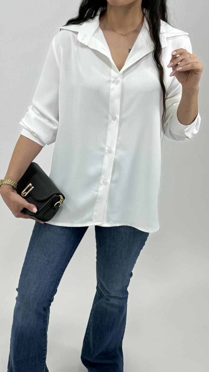 شومیز بیسیک سفید